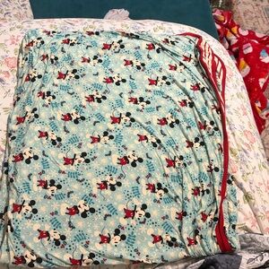 Mickey Mouse Patterned Blanket
